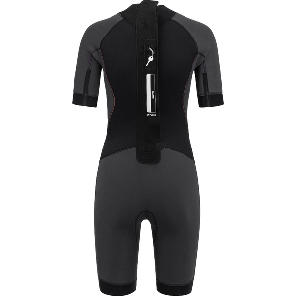 2026 Orca Da Donna Vitalis Back Zip Open Water Swim Shorty Muta NN6Y - Black